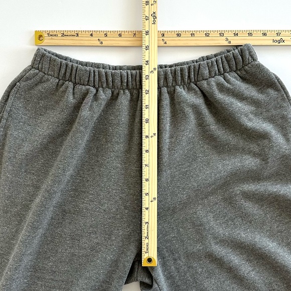 Clare V. Crystal Embellished Sweatpants in Grey Melange | XXL | GUC - Picture 5 of 13